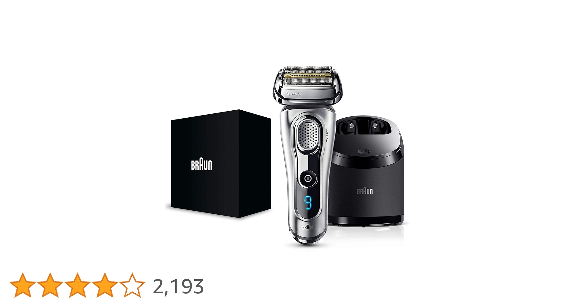 Amazon | 【洗浄器付き】 ブラウン メンズ電気シェーバー シリーズ9